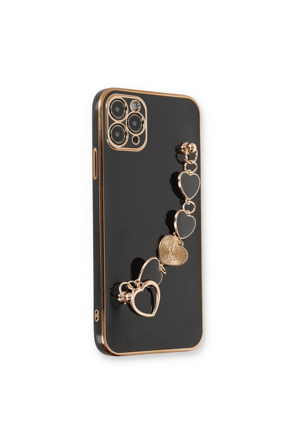 Evimdeyokyok Apple İphone 11 Pro Kılıf Esila Silikon - Siyah