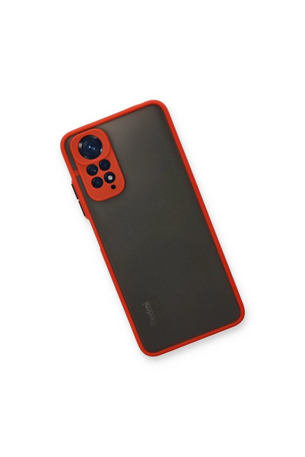 Evimdeyokyok Xiaomi Redmi Note 11 Pro Kılıf Montreal Silikon Kapak - Kırmızı