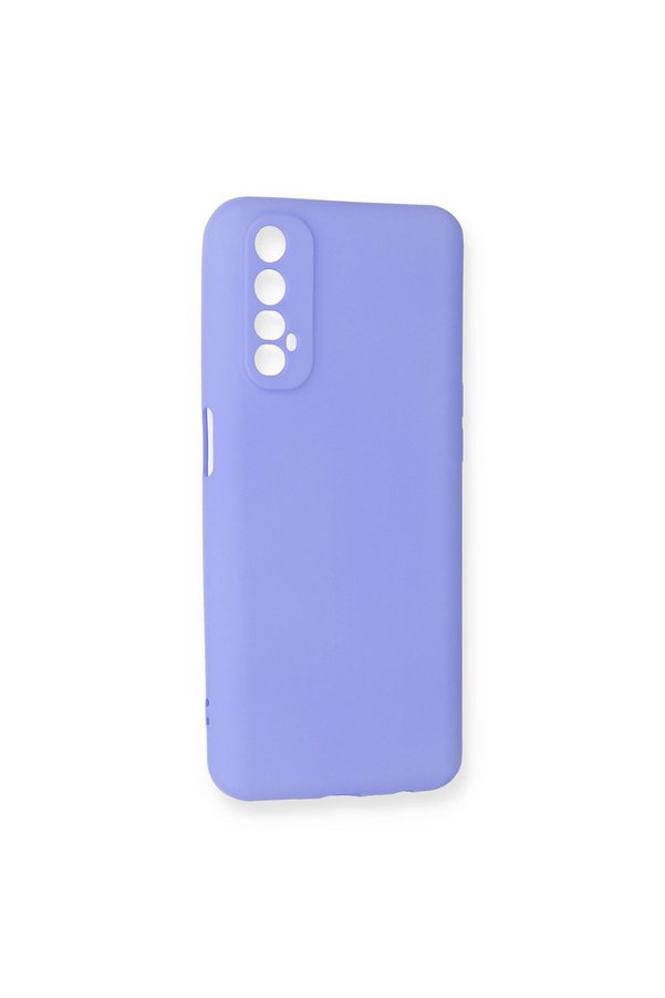 Evimdeyokyok Realme 7 Kılıf First Silikon - Lila