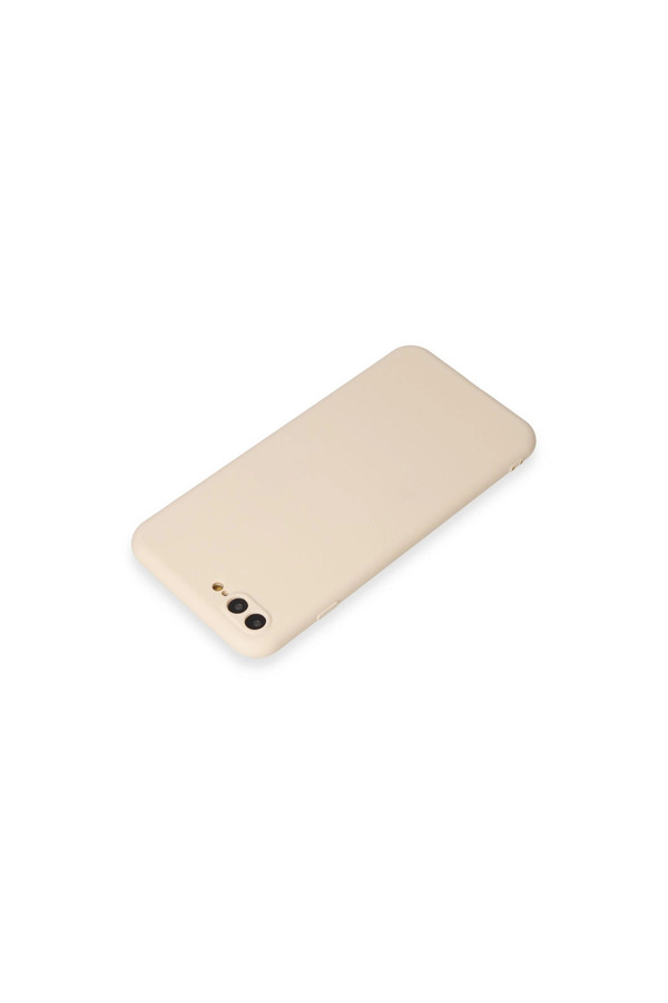 Evimdeyokyok Apple İphone 7 Plus Kılıf First Silikon - Krem