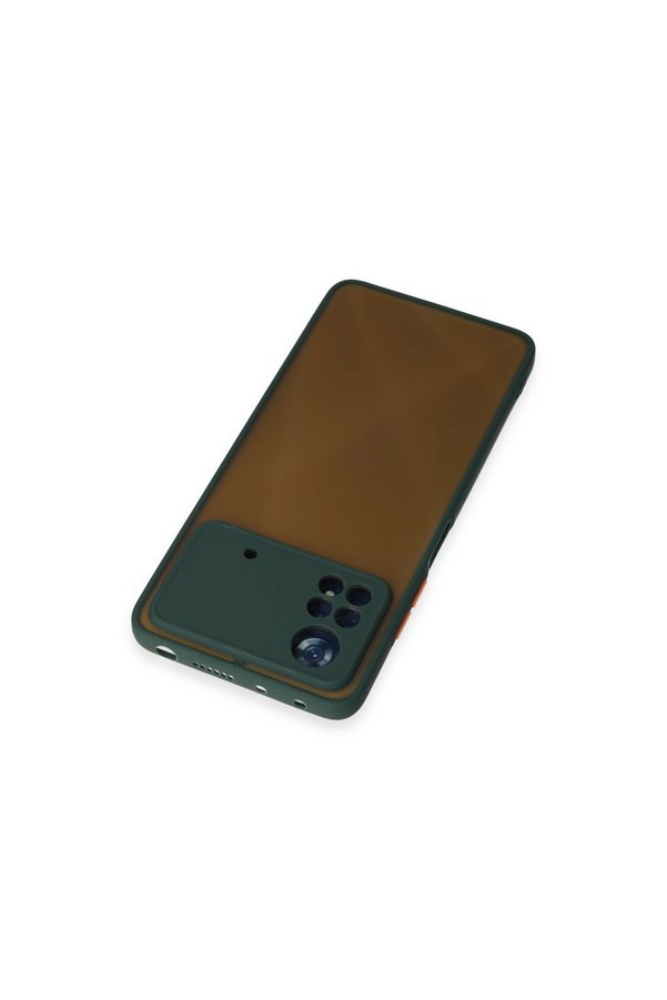 Evimdeyokyok Xiaomi Poco X4 Pro 5G Kılıf Montreal Silikon Kapak - Yeşil