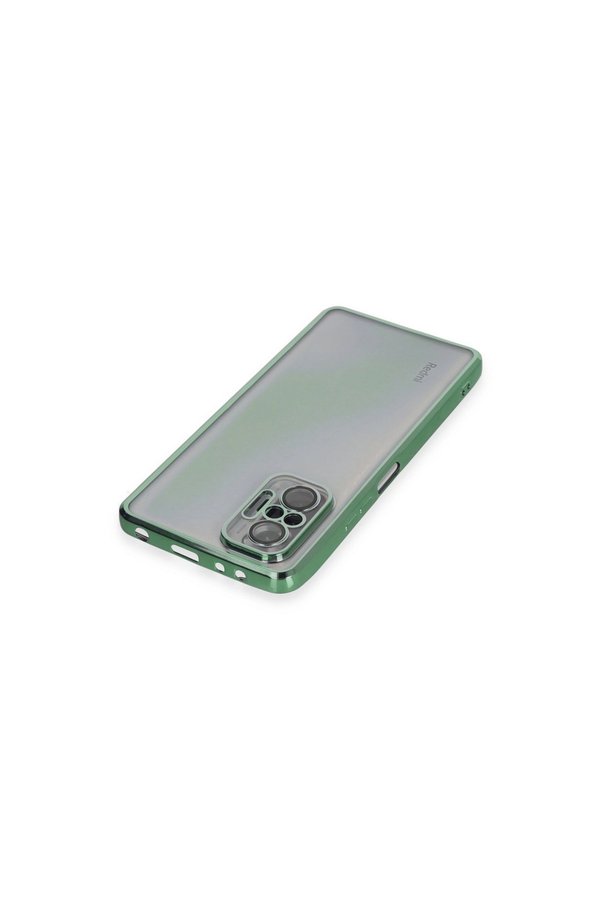 Evi̇mdeyokyok Xi̇aomi̇ Redmi̇ Note 10 Pro Kılıf Razer Lensli̇ Si̇li̇kon - Yeşi̇l