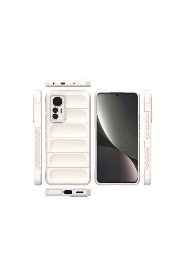 Evimdeyokyok Xiaomi Mi 12 Lite Kılıf Optimum Silikon - Krem