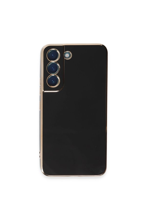 Evimdeyokyok Samsung Galaxy S21 Kılıf Volet Silikon - Siyah