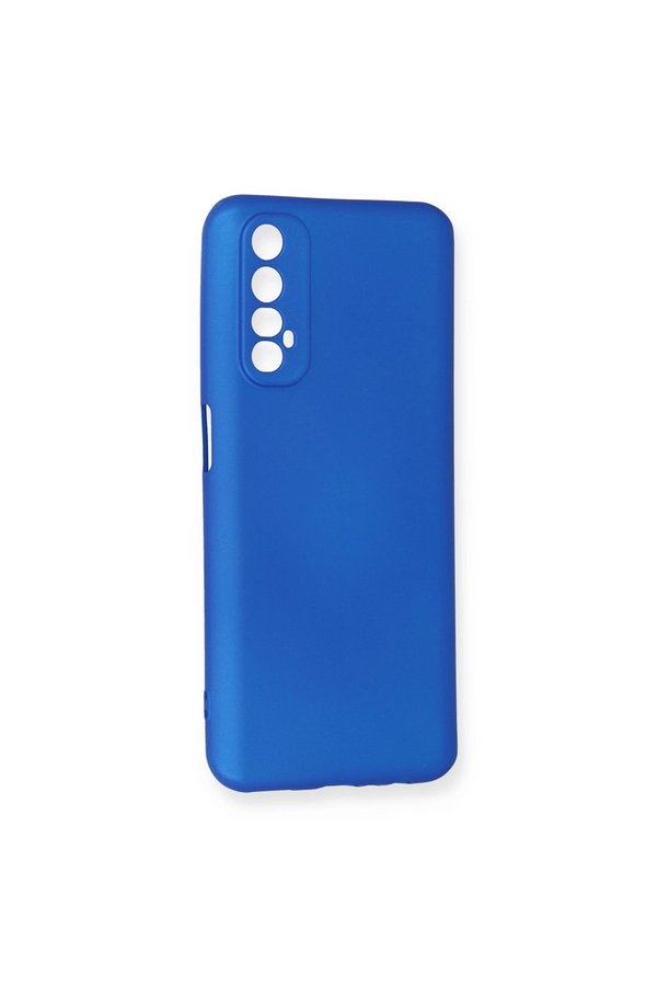 Evimdeyokyok Realme 7 Kılıf First Silikon - Mavi