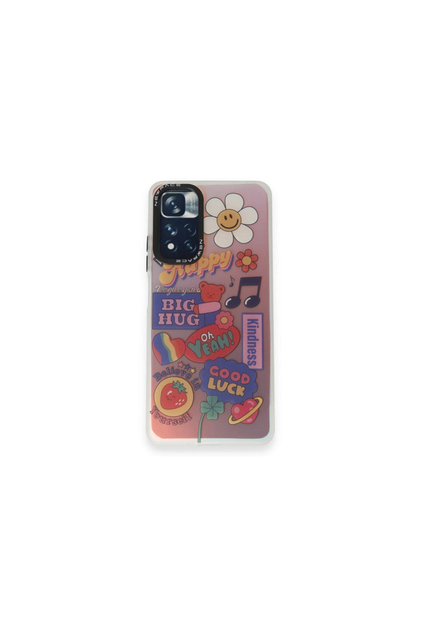 Evimdeyokyok Xiaomi Redmi Note 11 Pro Kılıf Estoril Desenli Kapak - Estoril - 15