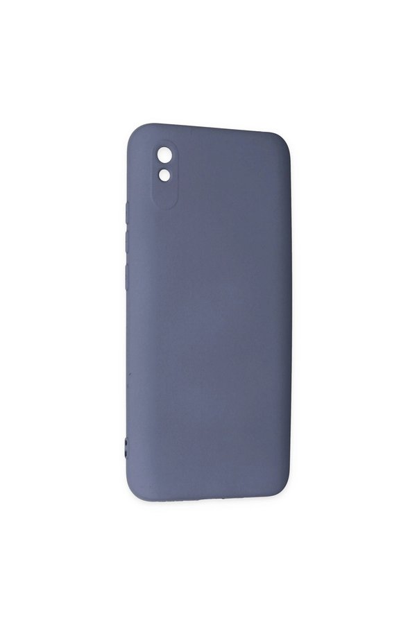Evimdeyokyok Xiaomi Redmi 9A Kılıf Nano İçi Kadife Silikon - Gri