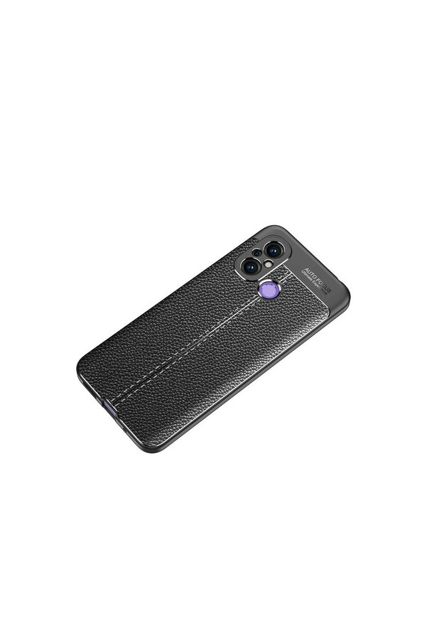 Evimdeyokyok Xiaomi Redmi 12C Kılıf Auto Focus Kapak - Siyah