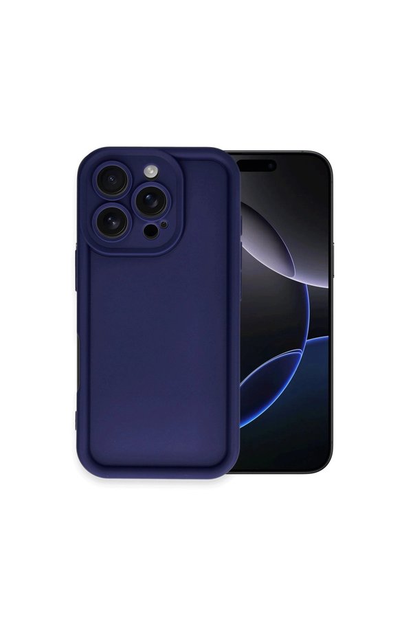 Evimdeyokyok Apple İphone 16 Pro Max Kılıf Viera Silikon - Lacivert