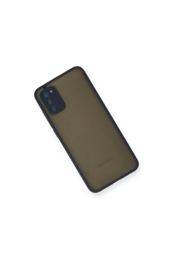 Evi̇mdeyokyok Samsung Galaxy A03S Kılıf Montreal Si̇li̇kon Kapak - Laci̇vert