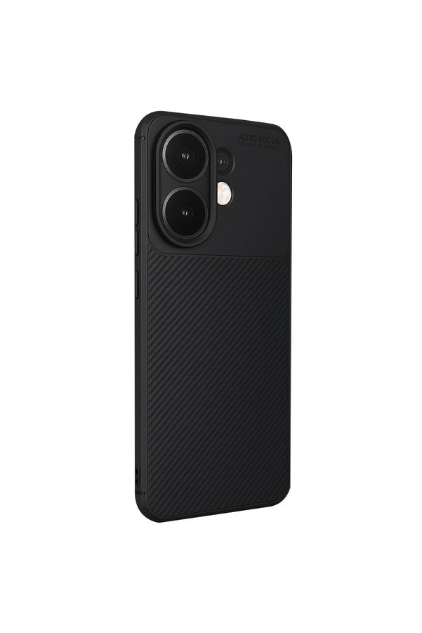 Evimdeyokyok Vivo V60 5G Auto Focus Karbon Kapak - Siyah