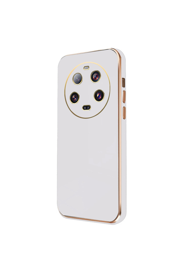 Evimdeyokyok Xiaomi Mi 14 Ultra Kılıf Volet Silikon - Beyaz