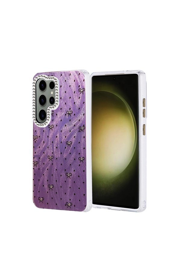 Evimdeyokyok Samsung Galaxy S25 Ultra Kılıf Blade Aynalı Desenli Kapak - Desen 2