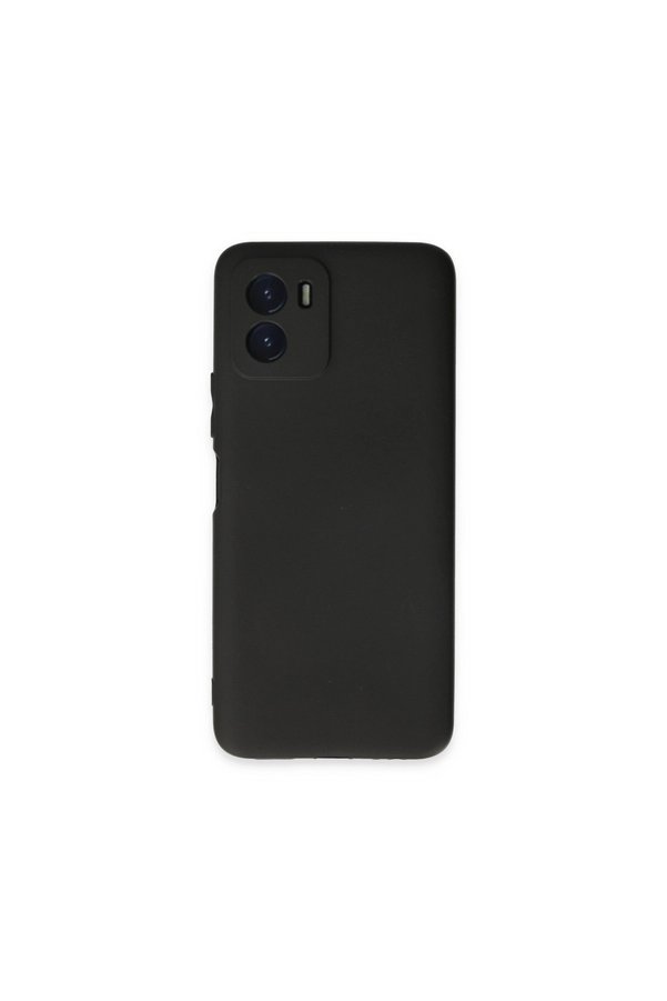 Evimdeyokyok Vivo Y15S Kılıf First Silikon - Siyah