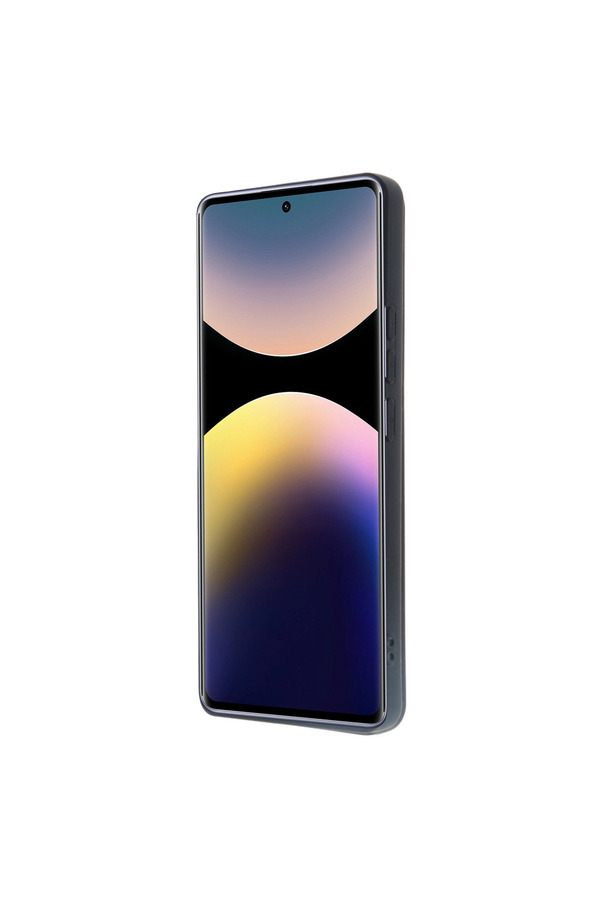 Evimdeyokyok Xiaomi Redmi Note 14 Pro 5G Kılıf Sara Kartvizitli Deri Kılıf - Lacivert