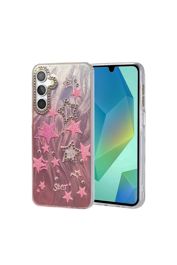 Evimdeyokyok Samsung Galaxy A14 4G Kılıf Blade Aynalı Desenli Kapak - Desen 7