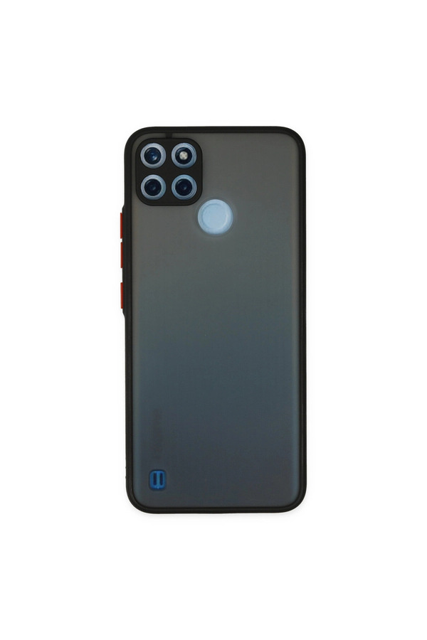 Evimdeyokyok Realme C21Y Kılıf Montreal Silikon Kapak - Siyah