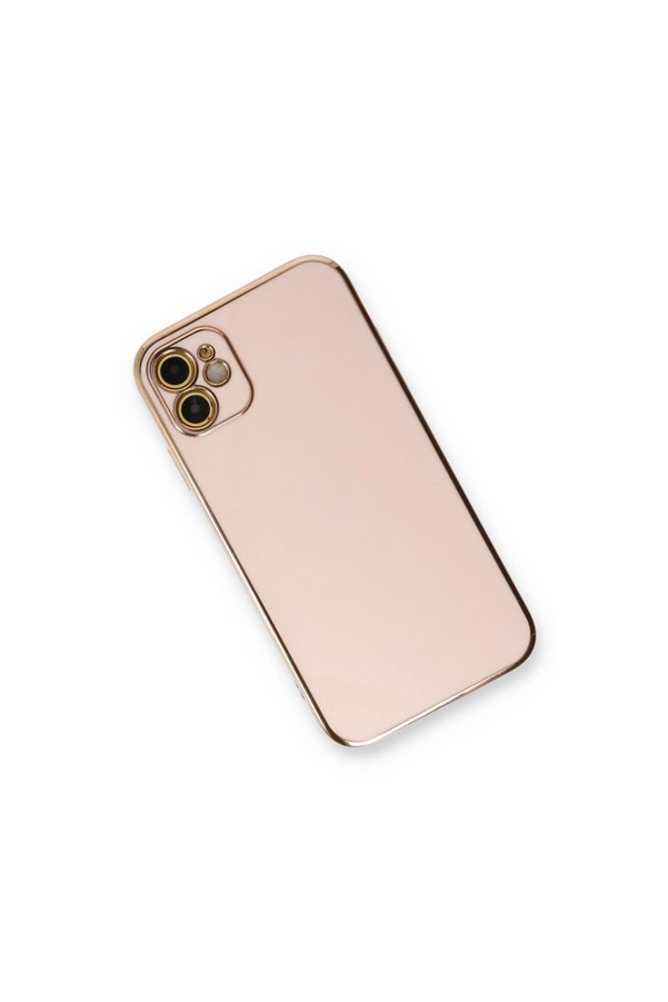 Evimdeyokyok Apple İphone 11 Kılıf Volet Silikon - Pembe