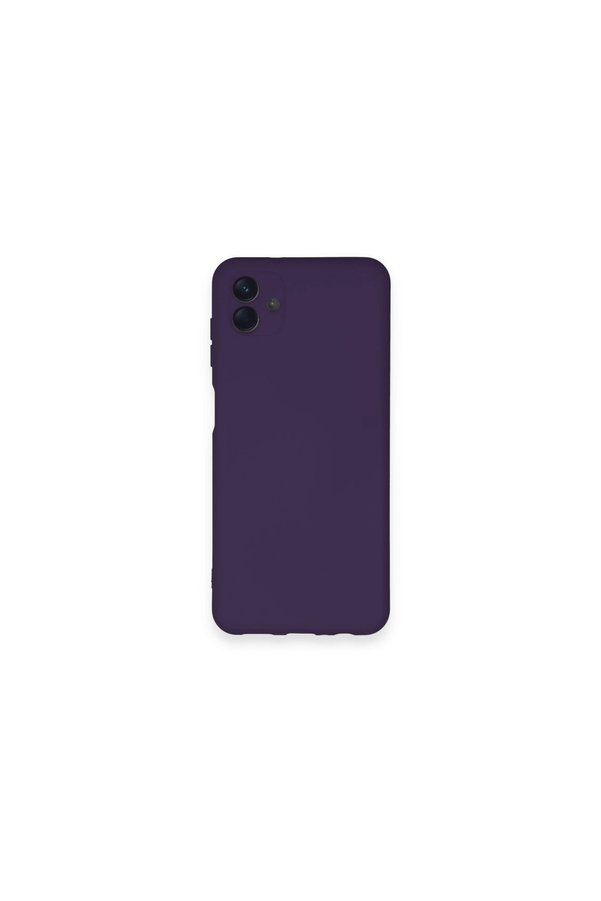 Evimdeyokyok Samsung Galaxy A04 Kılıf Nano İçi Kadife Silikon - Mor