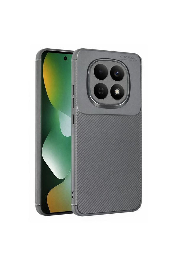 Evimdeyokyok Xiaomi Redmi Note 15 Pro 4G Auto Focus Karbon Kapak - Gri