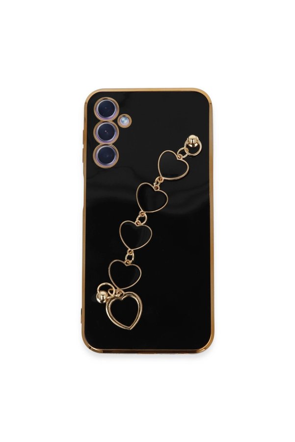 Evimdeyokyok Samsung Galaxy A24 4G Kılıf Esila Silikon - Siyah