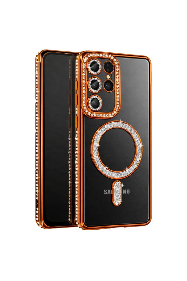 Evimdeyokyok Joko Samsung Galaxy S26 Ultra Joke Simli Magneticsafe Kılıf - Turuncu