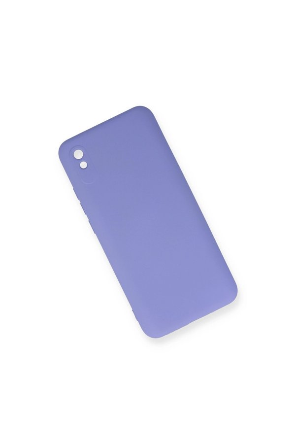 Evimdeyokyok Xiaomi Redmi 9A Kılıf Nano İçi Kadife Silikon - Lila