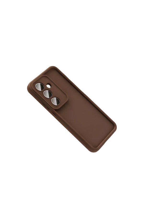 Evi̇mdeyokyok Samsung Galaxy A57 5G Vi̇era Si̇li̇kon - Kahverengi̇
