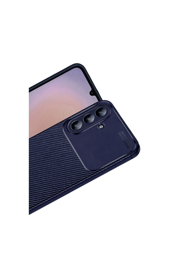 Evi̇mdeyokyok Samsung Galaxy A37 5G Auto Focus Karbon Kapak - Laci̇vert