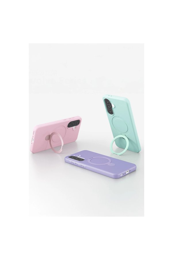 Evi̇mdeyokyok Samsung Galaxy A37 5G Regal Magsafe Standlı Kapak - Yeşi̇l