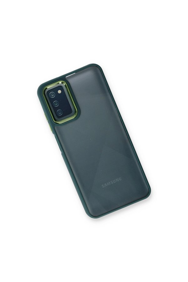 Evimdeyokyok Samsung Galaxy A03S Kılıf Dora Kapak - Haki Yeşil