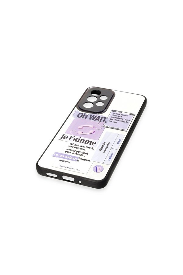 Evi̇mdeyokyok Samsung Galaxy A73 5G Kılıf Mi̇rror Desenli̇ Kapak - Mi̇rror - 4