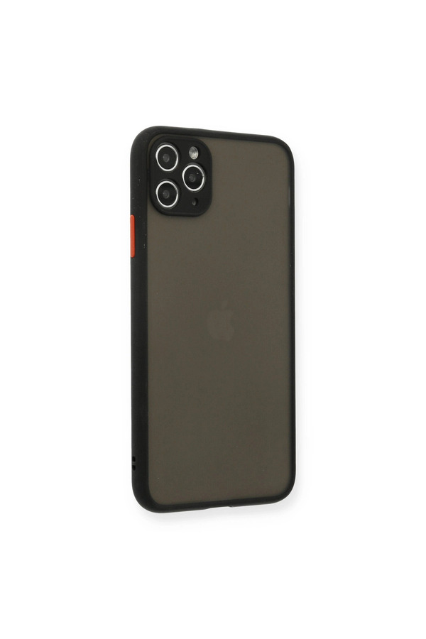 Evi̇mdeyokyok Apple İphone 11 Pro Max Kılıf Montreal Si̇li̇kon Kapak - Si̇yah