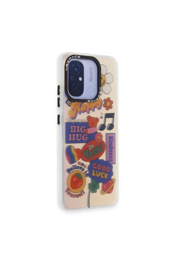 Evimdeyokyok Xiaomi Redmi 12C Kılıf Estoril Desenli Kapak - Estoril - 15