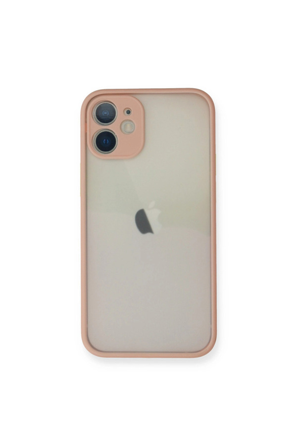 Evimdeyokyok Apple İphone 11 Pro Max Kılıf Montreal Silikon Kapak - Pembe