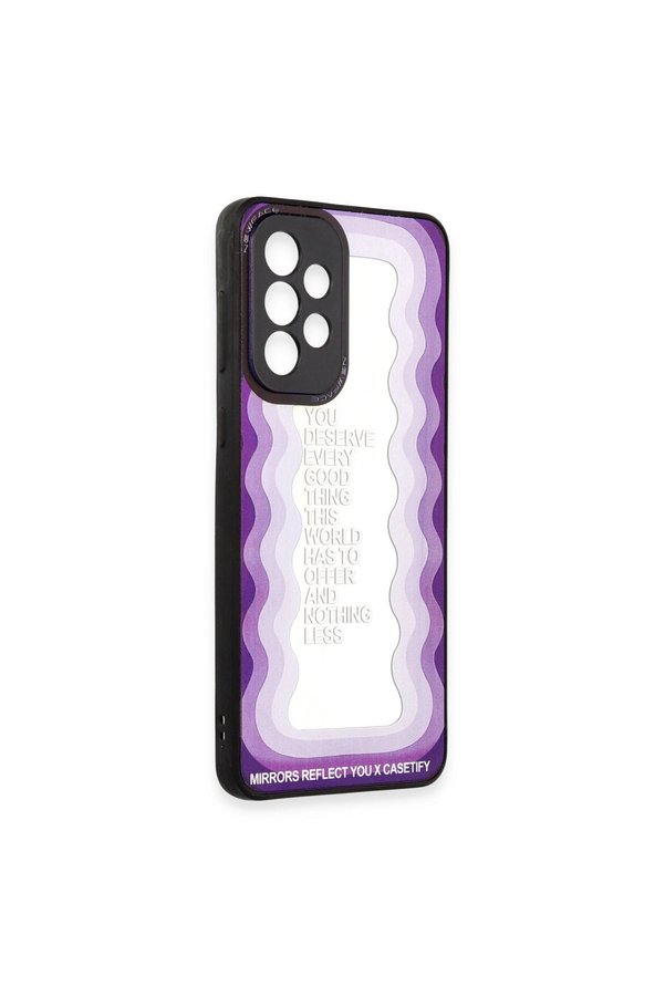 Evimdeyokyok Samsung Galaxy A73 5G Kılıf Mirror Desenli Kapak - Mirror - 5