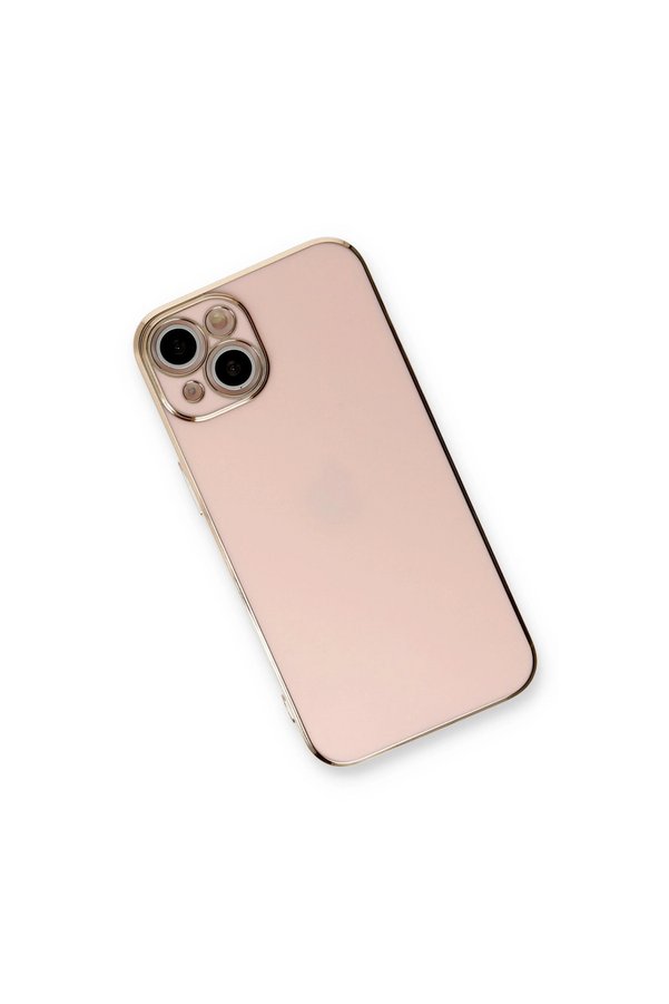 Evimdeyokyok Apple İphone 13 Kılıf Volet Silikon - Pembe
