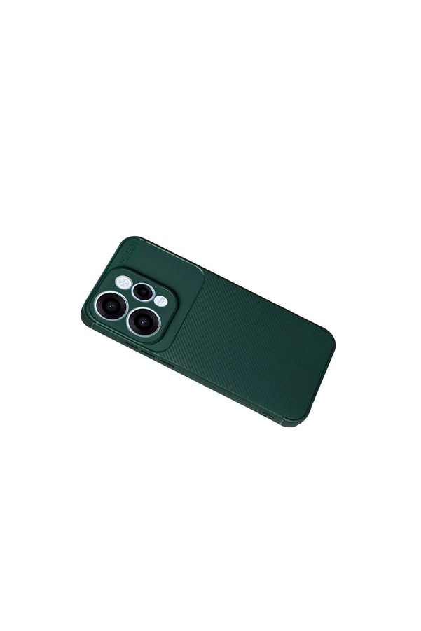 Evi̇mdeyokyok Oppo Reno 15 Auto Focus Karbon Kapak - Koyu Yeşi̇l
