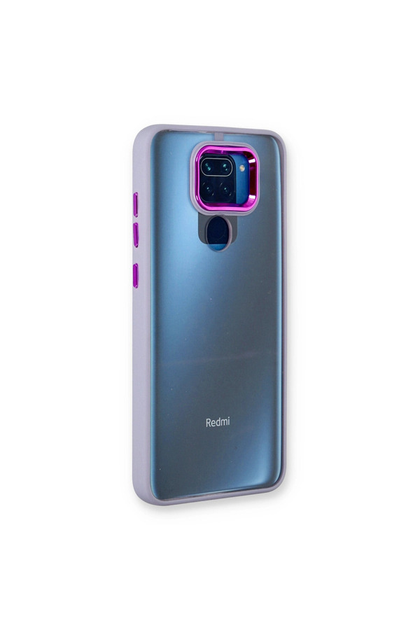 Evimdeyokyok Xiaomi Redmi Note 9 Kılıf Dora Kapak - Lila