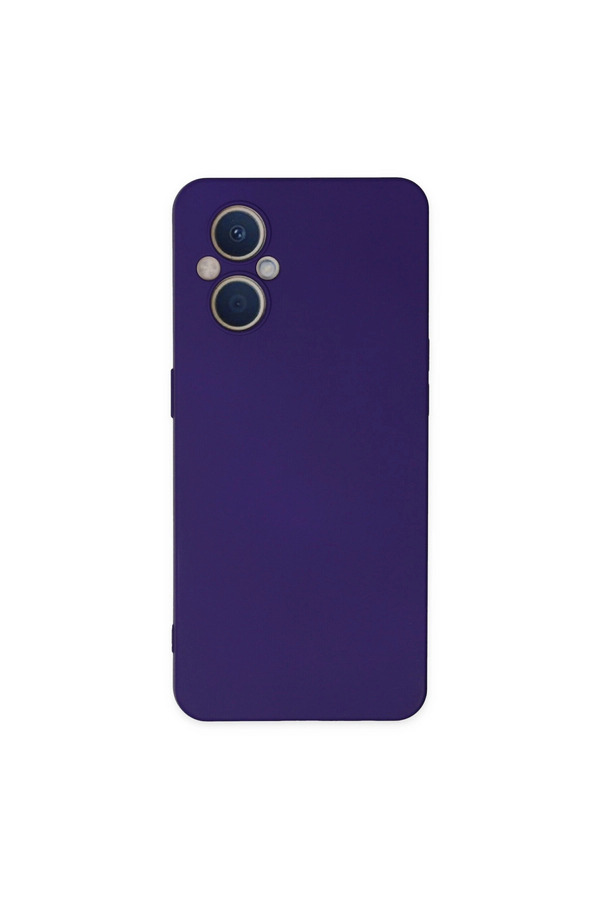 Evimdeyokyok Oppo Reno 7 Lite Kılıf Nano İçi Kadife Silikon - Mor