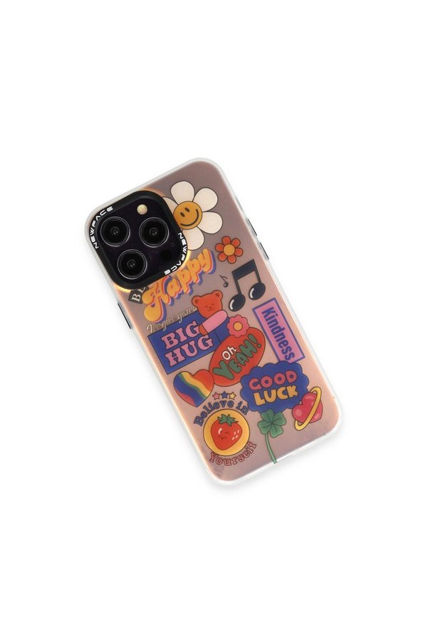 Evimdeyokyok Apple İphone 14 Pro Max Kılıf Estoril Desenli Kapak - Estoril - 15