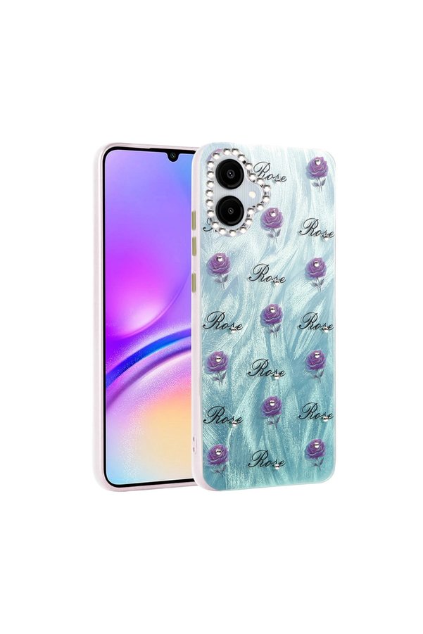 Evimdeyokyok Samsung Galaxy A06 Kılıf Blade Aynalı Desenli Kapak - Desen 9