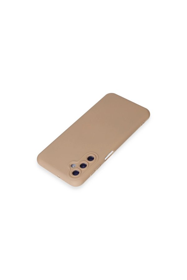 Evi̇mdeyokyok Samsung Galaxy M34 5G Kılıf Nano İçi̇ Kadi̇fe Si̇li̇kon - Pudra