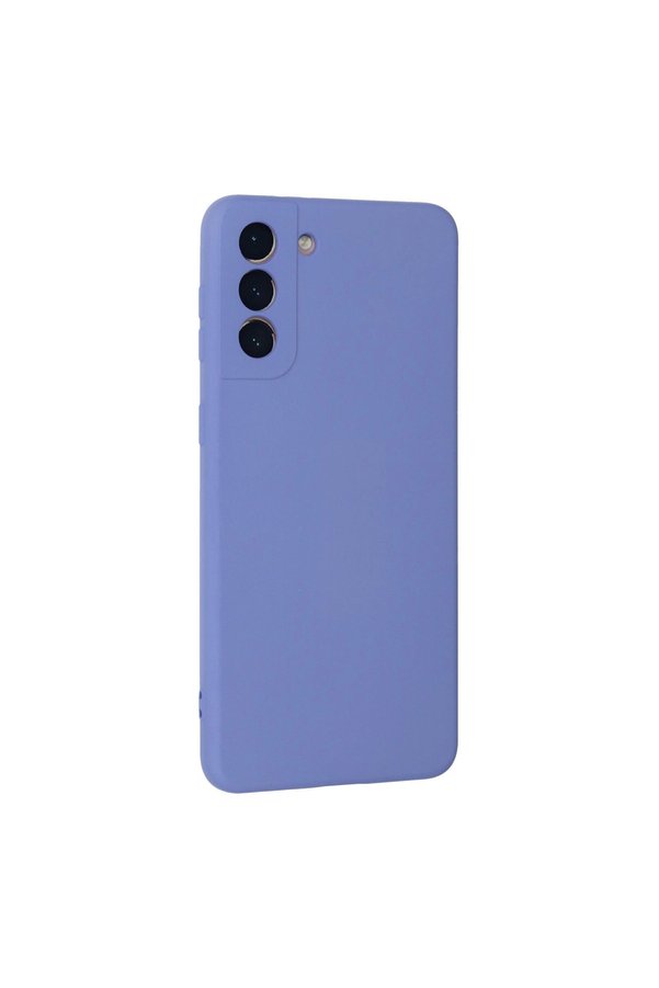 Evimdeyokyok Samsung Galaxy S21 Plus Kılıf Nano İçi Kadife Silikon - Lila