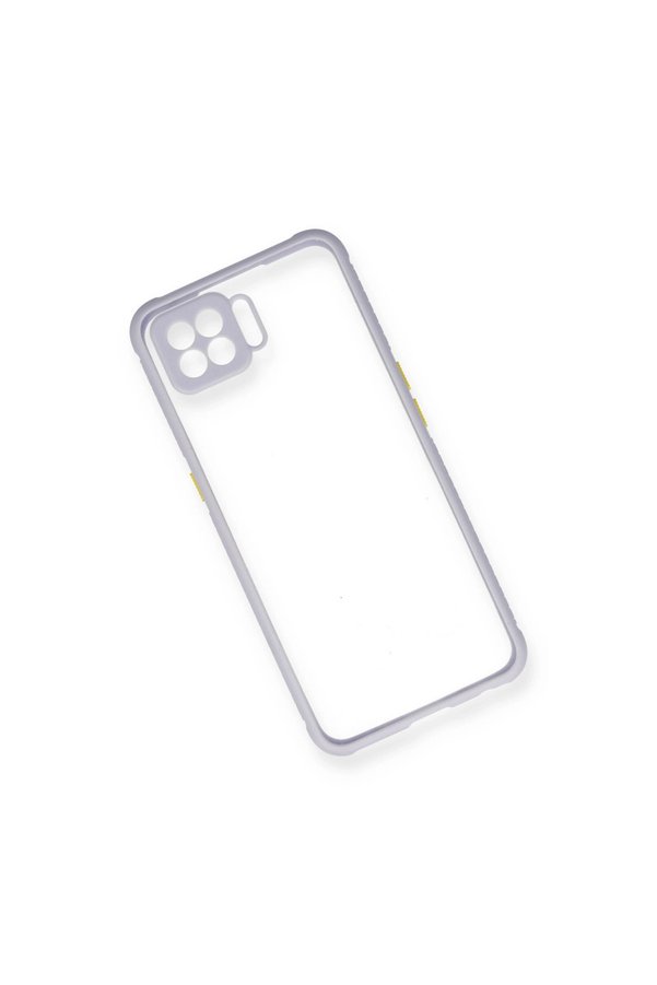 Evimdeyokyok Oppo A73 Kılıf Miami Şeffaf Silikon - Lila