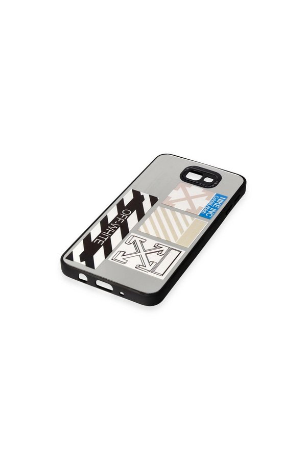 Evi̇mdeyokyok Samsung Galaxy J7 Pri̇me Kılıf Mi̇rror Desenli̇ Kapak - Mi̇rror - 6