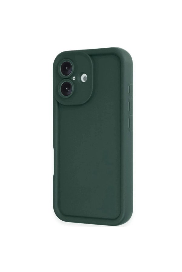 Evimdeyokyok Apple İphone 16 Kılıf Viera Silikon - Koyu Yeşil