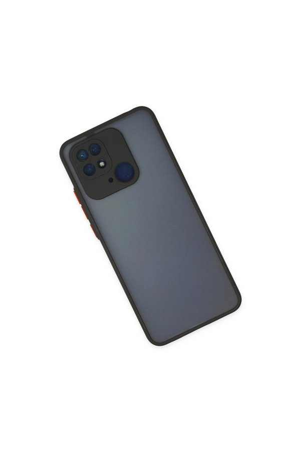 Evimdeyokyok Xiaomi Redmi 10C Kılıf Montreal Silikon Kapak - Siyah