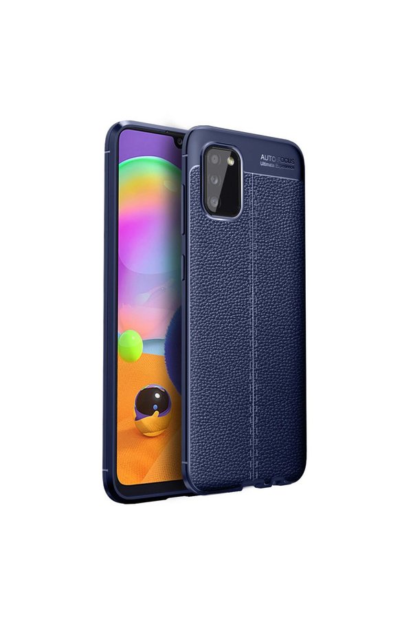 Evimdeyokyok Samsung Galaxy A02S Kılıf Auto Focus Kapak - Lacivert