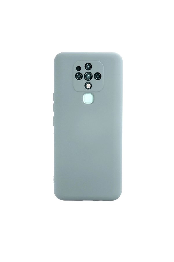 Evimdeyokyok Tecno Camon 16 Kılıf Nano İçi Kadife Silikon - Buz Mavisi